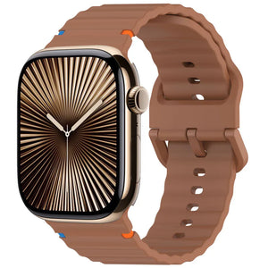 Bracelet Apple Watch Ocean Boucle - Marron