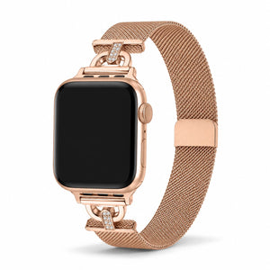 Bracelet Milanais Élégance – Rose Gold