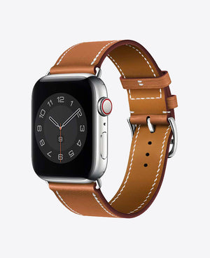 Bracelet Apple Watch Style Cuir – Camel
