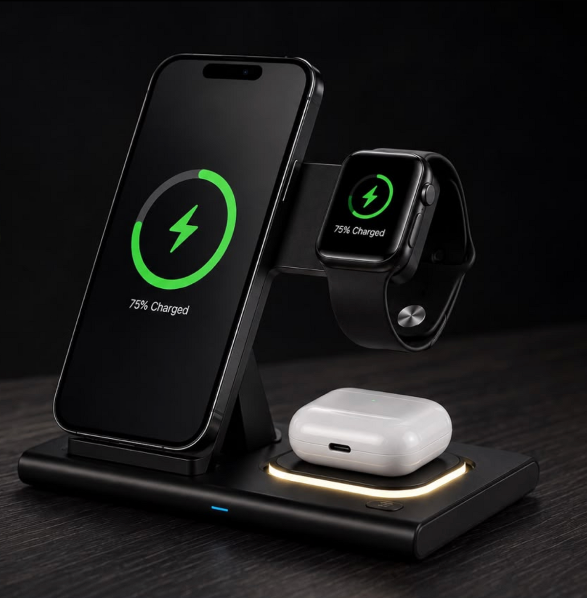 Chargeur 4en1