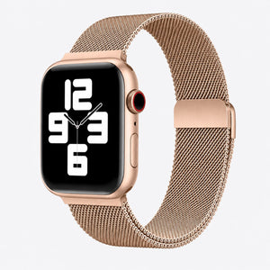 Bracelet Apple Watch Milanais - Rose Gold