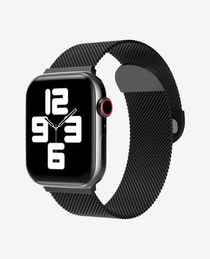Bracelet Apple Watch Milanais Magnétique - Noir